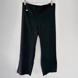 Alfani black crop pull on pants